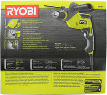 Load image into Gallery viewer, Ryobi D620H 5/8" 6.2 Amp 2,700 RPM Heavy Duty Variable Speed Reversible Hammer Drill w/ Depth Stop Rod and Chuck Key Storage