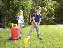 Load image into Gallery viewer, Little Tikes TotSports Easy Hit Golf Set + 3 balls + 2 clubs