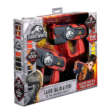 Load image into Gallery viewer, Jurassic World 2 Laser-Tag for Kids Infared Lazer-Tag Blasters Lights Up &amp; Vibrates When Hit