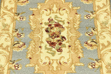 Load image into Gallery viewer, Unique Loom Versailles Collection Traditional Classic Light Blue Runner Rug (2' 2 x 6' 0)
