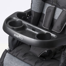 Load image into Gallery viewer, Evenflo Advanced SensorSafe Epic Travel System with LiteMax Infant Car Seat, Jet