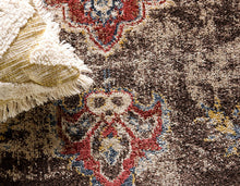 Load image into Gallery viewer, Unique Loom Utopia Collection Traditional Medallion Vintage Warm Tones Chocolate Brown Area Rug (8' x 10')