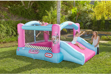 Load image into Gallery viewer, L.O.L. Surprise Jump 'n Slide Inflatable Bounce House with Blower