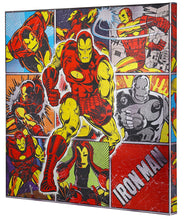 Load image into Gallery viewer, Edge home Products A2502HU-4 Metallic Canvas 25x25 Hulk Retro, Marvel