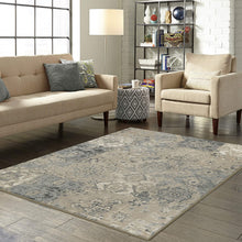 Load image into Gallery viewer, Better Homes and Gardens Distressed Patchwork Area Rug or Runner,1&#39;8&quot; x2&#39;10,Gray