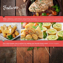 Load image into Gallery viewer, BLACK+DECKER TO1313SBD 4-Slice Toaster Oven Black