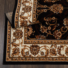 Load image into Gallery viewer, Home Dynamix Ariana Badah Area Rug 3 Piece Set (4&#39;11&quot; x6&#39;11,1&#39;8&quot; x4&#39;11,1&#39;8&quot; x2&#39;8), Border Ebony/Ivory