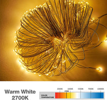 Load image into Gallery viewer, 32ft Battery-Powered LED String Lights with 100 LED Lights, Waterproof Outdoor and Indoor Fairy Lights, Patio Lights, Party Lights, Dorm Room Essentials