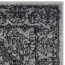 Load image into Gallery viewer, Safavieh Adirondack Collection ADR108A Silver and Black Oriental Vintage Medallion Area Rug (2'6" x 4')