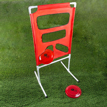 Load image into Gallery viewer, Hey! Play! Flying Disc Toss – Portable Outdoor Backyard Team Or Solo Collapsible Target Skill Game for Children &amp; Adults – Tailgate, Beach, Lawn