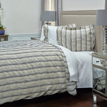 Load image into Gallery viewer, Rizzy Home BT4052 Standard Sham, 20"X26", Blue/Neutral/Brown