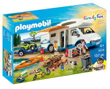 Load image into Gallery viewer, PLAYMOBIL® Camping Mega Set Toy, Multicolor