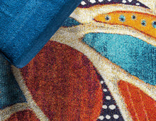 Load image into Gallery viewer, Unique Loom Positano Collection Coastal Modern Bright Colors Starfish Area Rug