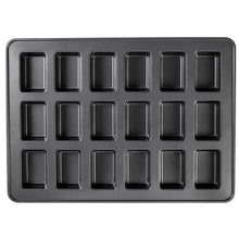 Load image into Gallery viewer, Wilton Perfect Results Premium Non-Stick Bakeware Mini Loaf Pan, 18-Cavity