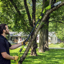 Load image into Gallery viewer, Earthwise PS44008 6.5-Amp 8-Inch Corded Electric Pole Saw, Green
