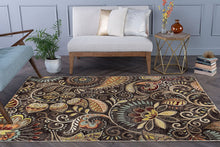 Load image into Gallery viewer, Universal Rugs Giselle Transitional Floral Runner Rug