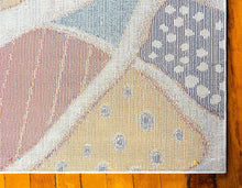 Load image into Gallery viewer, Unique Loom Positano Collection Coastal Modern Bright Colors Starfish Area Rug