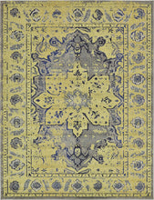 Load image into Gallery viewer, Unique Loom Medici Collection Floral Distressed Traditional Gray Area Rug