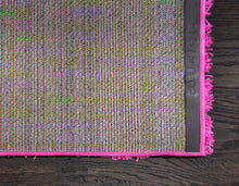 Load image into Gallery viewer, Unique Loom Solo Solid Shag Collection Modern Plush Taffy Pink Runner Rug (3' x 10')
