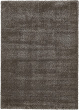 Load image into Gallery viewer, Unique Loom Luxe Solo Collection Plush Modern Pinecone Brown Area Rug (8' x 11')